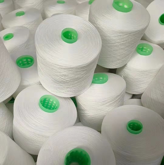 China Polyester Spun Yarn Manufacturer 60s/2,60s/3 Yarn for Sewing ...