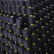 Black Sewing Thread 40/2 42/2 Polyester Yarn